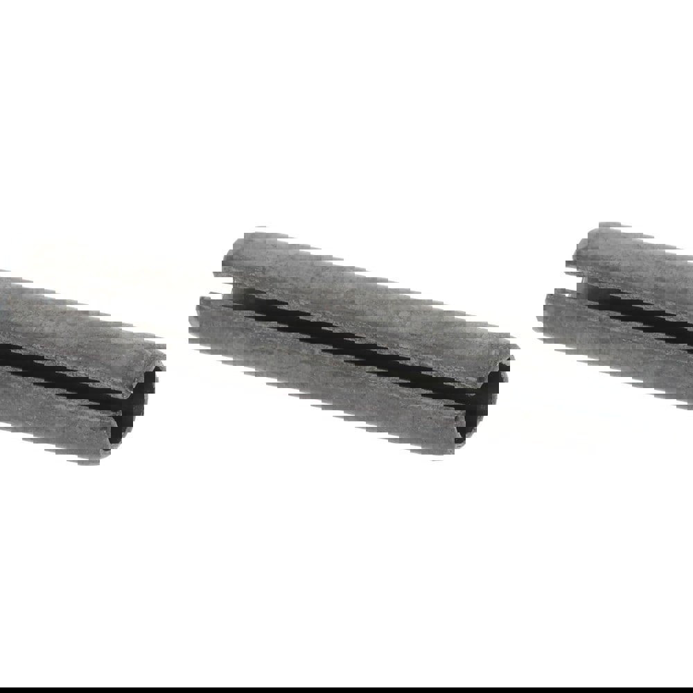 Slotted Spring Pin: 50 mm Long, 1070-1080 Steel